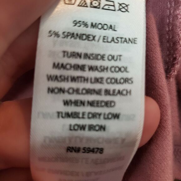 Tahari Womens Knit Top XS Pink V Neck 3/4 Sleeve Stretch Pullover Shirt - Picture 7 of 7